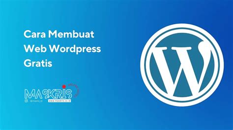 Optimasi Website WordPress Gratis cara membuat website wordpress gratis